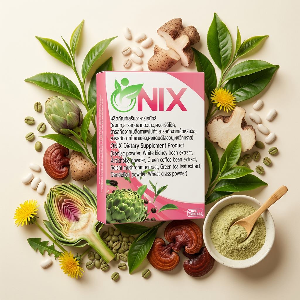 Onix พร้อมส่วนผสมจากธรรมชาติทั้งหมด